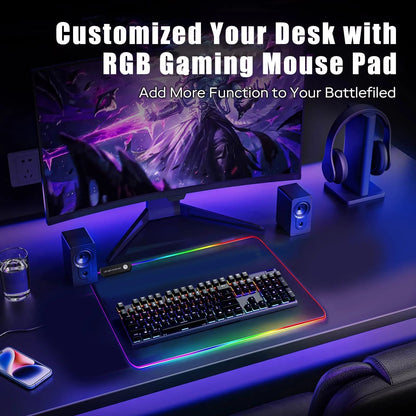 RGB Large Gaming Mouse Pad