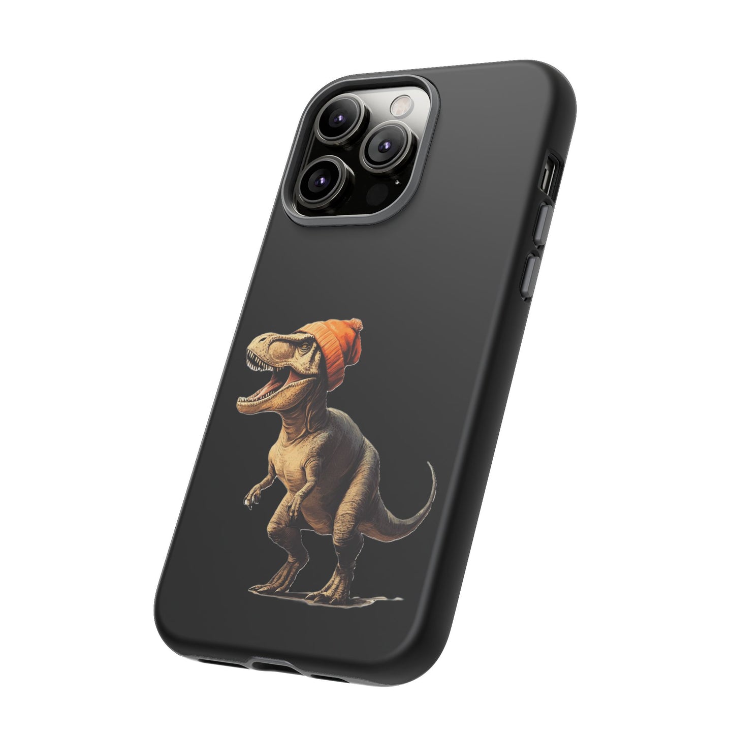 Phone Case - Trex Beanie Design