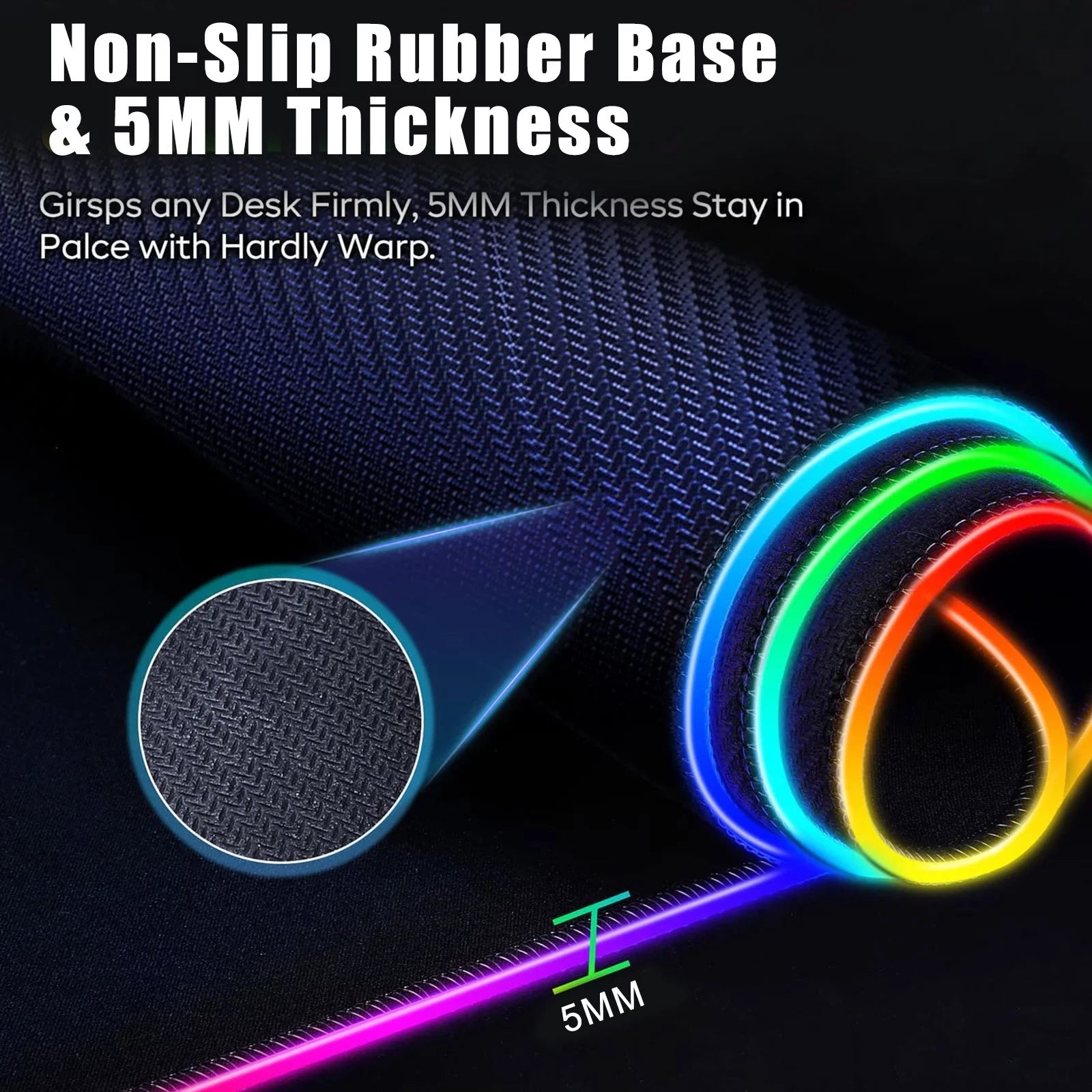 RGB Large Gaming Mouse Pad