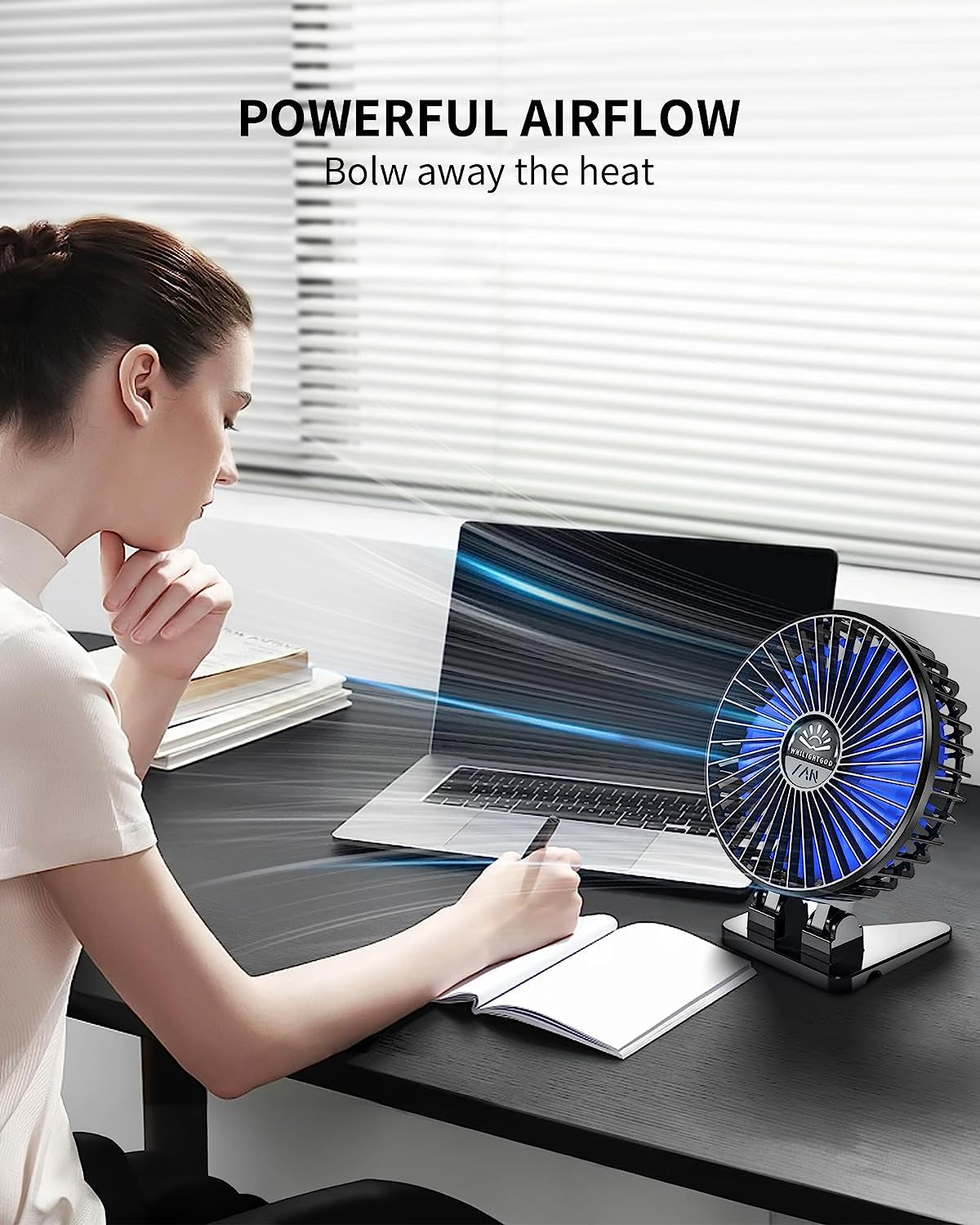 Portable USB Desk Fan