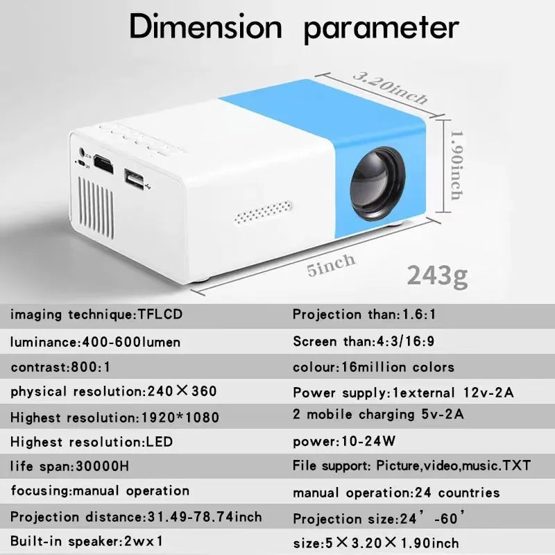 YG300 Micro Projector