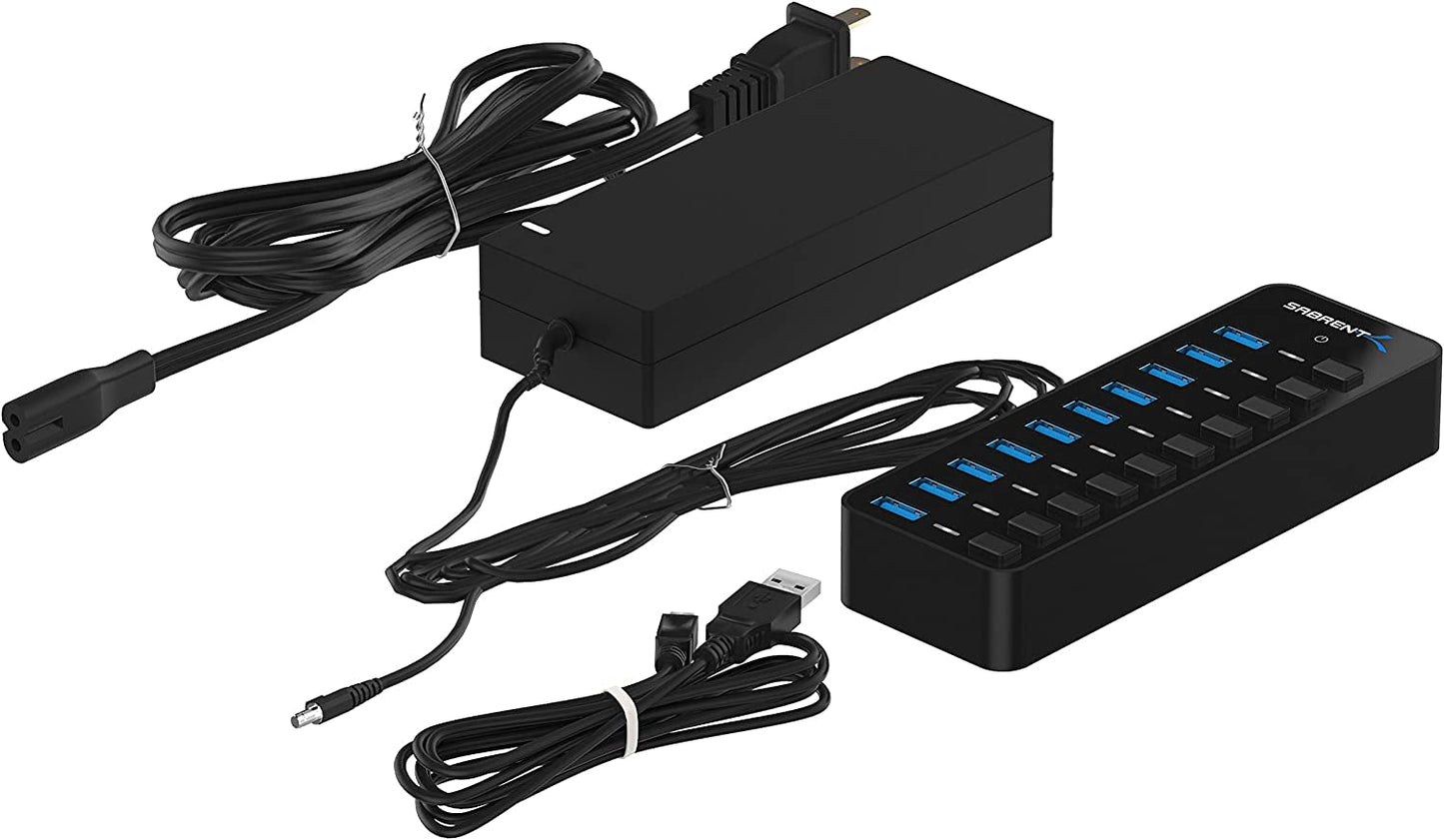 10-Port 60W USB 3.0