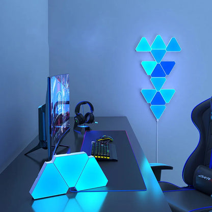 LED Triangular Quantum Lamp 