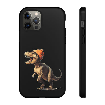 Phone Case - Trex Beanie Design