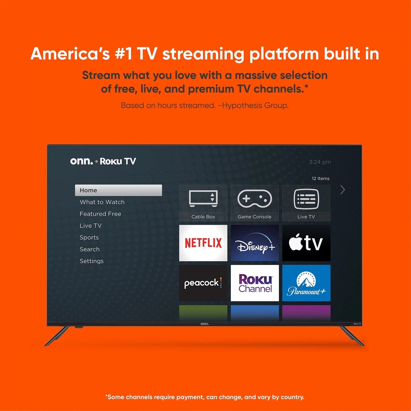 led roku smart television bringing