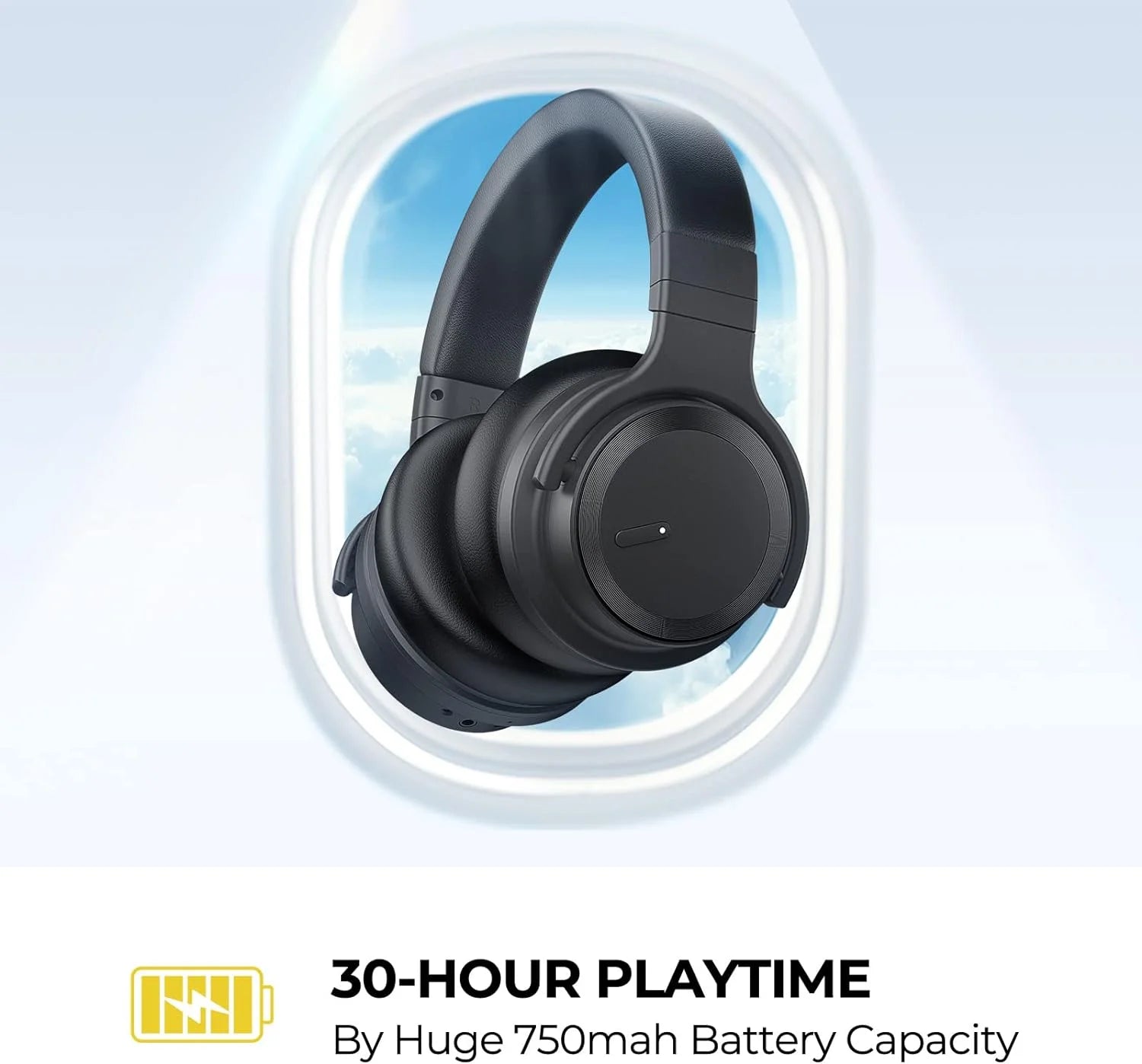 Bluetooth Headphones Active Noise Cancelling