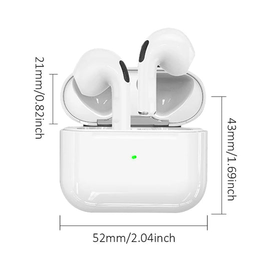 Ear Buds for Iphone Headphones with 3 Mic/Space Voice/Shared Audio/Wireless Charging/Bt5.3 In-Ear Hi-Fi Stereo Wireless Earbuds