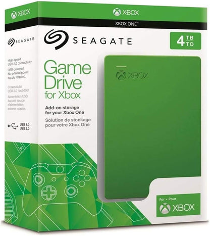 Game Drive for Xbox 4TB External Hard Drive