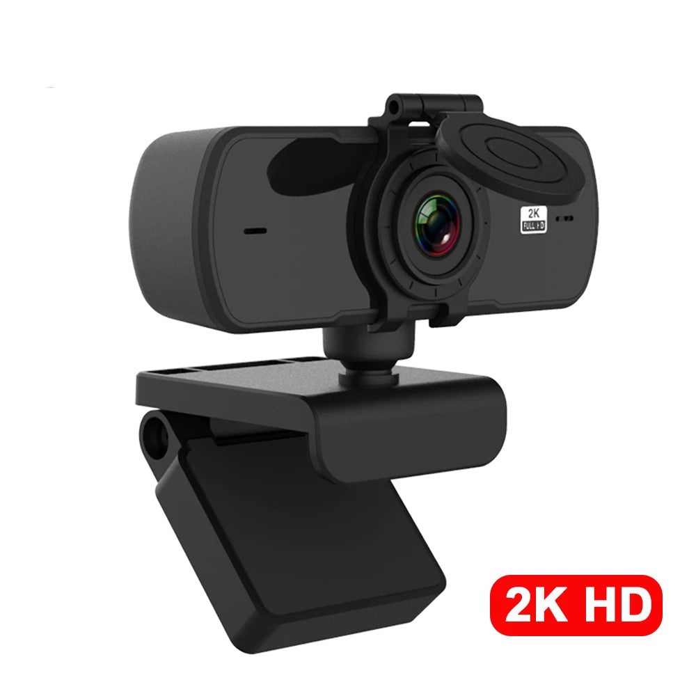 2K Full HD 1080P Webcam with Autofocus and Microphone: Crystal Clear Video for Every Call