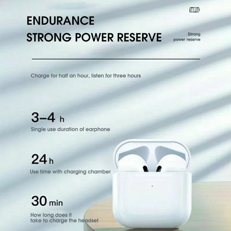 Pro 4 TWS Wireless Headphones Earphone Bluetooth