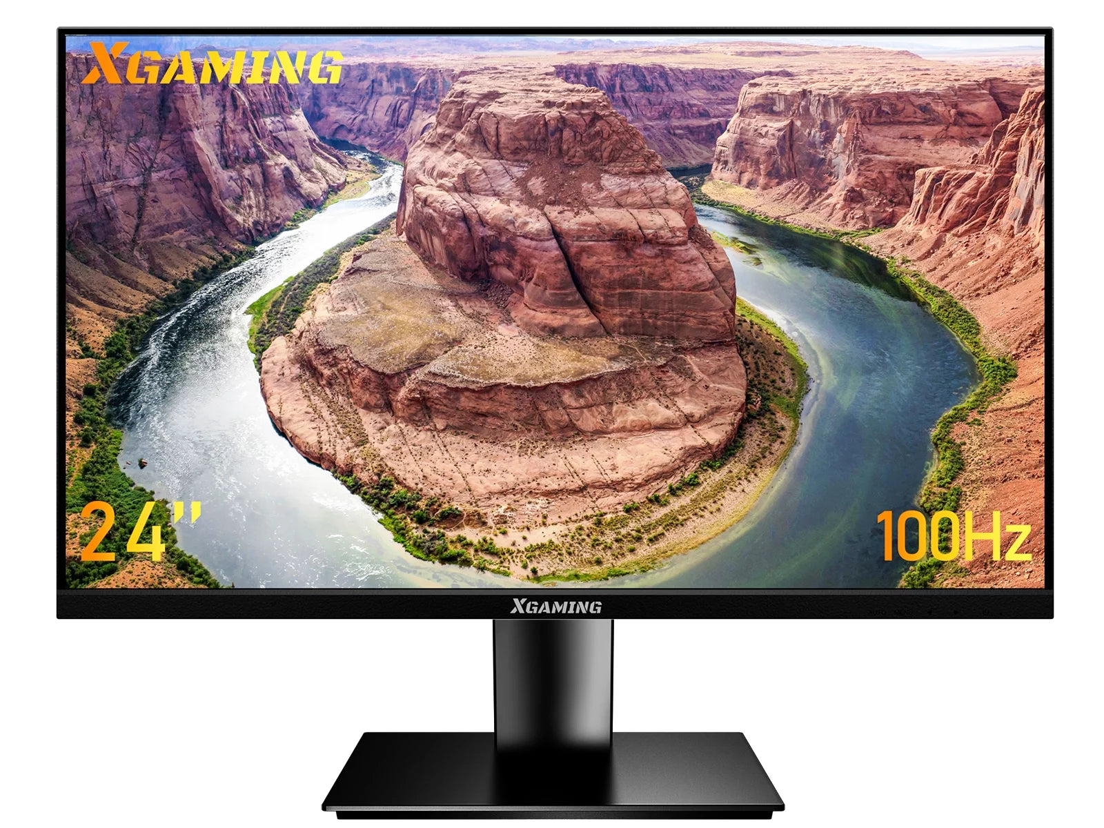 24Inch 100Hz Gaming Monitor, FHD 1080P PC Gaming Monitor for Laptop, HDR Computer Monitor, IPS 1920*1080P LCD Monitor with Speaker, Low Blue Light, Freesync, VESA Compatible