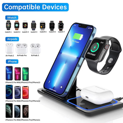 3 in 1 Wireless Charger